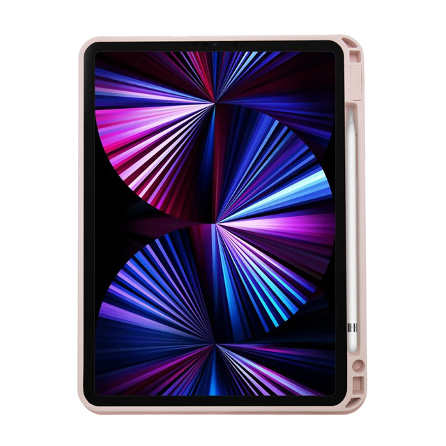 Alogy Case Bluetooth klávesnica 4v1 touchpad magnetická ceruzka pre Apple iPad Pro 11 2021 ružová