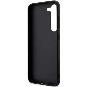 Karl Lagerfeld KLHCS23SSAKLHPK для Samsung Galaxy S23 S911 жорсткий чохол чорний/чорний Saffiano Mono Metal Logo