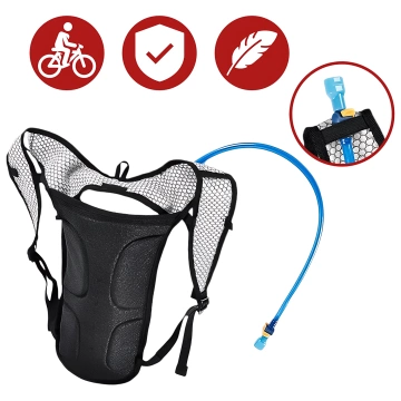 Fahrradrücklicht für das Heck des Fahrrads, LED-Beleuchtung, Rücklicht, rotes Aluminium, wasserdicht, IPX4, 50 lm, Alogy