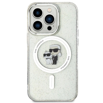 Etui Karl Lagerfeld KLHMP15LHGKCNOT do iPhone 15 Pro 6.1" transparent hardcase Karl