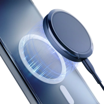 Schutzhülle für Apple iPhone 15 Plus 3mk Clear MagCase