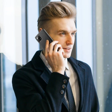 Чохол Dux Ducis Fino покритий нейлоновим матеріалом для Samsung Galaxy A42 5G чорний