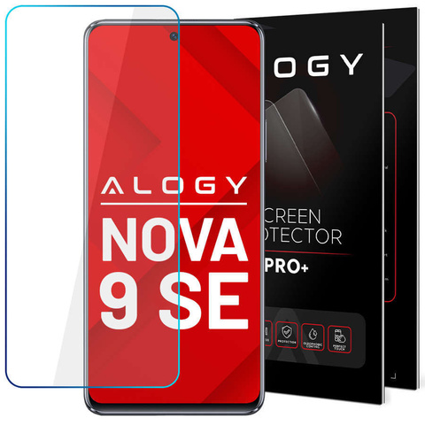 Tvrdené sklo 9H Alogy chráni displej pre Huawei Nova 9 SE