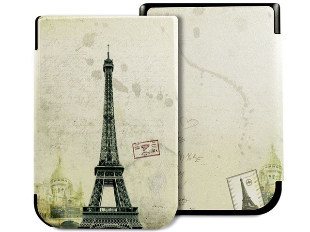 Chytré pouzdro Alogy pro PocketBook Touch 631 Eiffelova věž