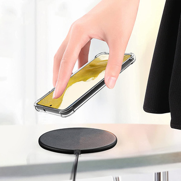 Stoßfestes Alogy Case für Samsung Galaxy S22 Plus Klarglas