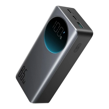 Зовнішній акумулятор Joyroom JR-PBF05 65W 30000mAh з дисплеєм Чорний