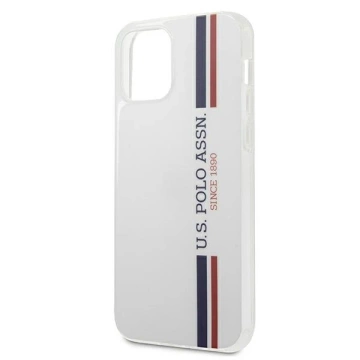 US Polo Tricolor Collection iPhone 12 mini 5.4" phone case white/white