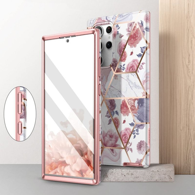 Ochranné puzdro na telefón Velar Case 360 pre Samsung Galaxy S23 Ultra Marble Marble