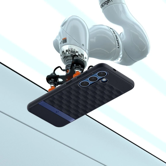 Чохол для Samsung Galaxy S25 Plus Navy Violet Spigen Parallax Mag MagSafe