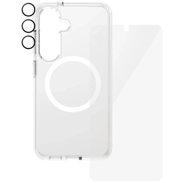 Zestaw ochronny CARE by PanzerGlass 3w1 do Samsung Galaxy S25