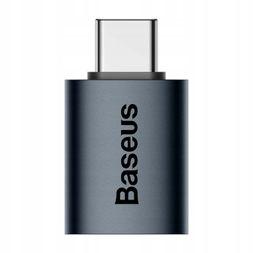 Adaptér Baseus Mini OTG Adaptér Adaptér USB-A na USB-C typu C Modrý