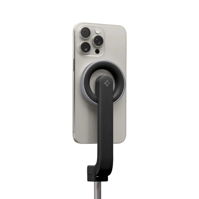 Selfie Stick Stick Statív Spigen S571W MagSafe Bluetooth Držiak na telefón Fotografie Diaľkové ovládanie Black