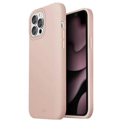 UNIQ case Lino Hue iPhone 13 Pro / 13 6.1" pink/blush pink MagSafe