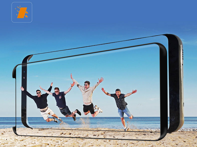 3D sklenené puzdro Mocolo TG Samsung Galaxy S9 čierne