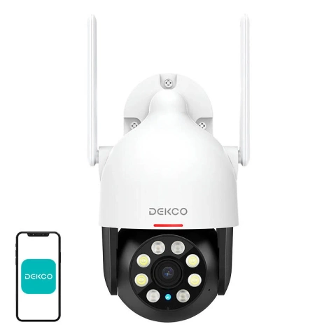 DEKCO DC5L 2K QHD 166° WiFi Outdoor Camera