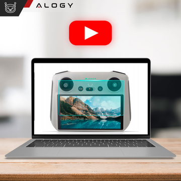 2x загартоване скло для DJI RC / DJI RC 2 - DJI Mini 4 Pro / Air 3 для Drone Screen Protector Alogy Screen Protector PRO