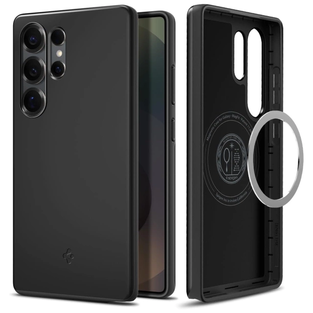 Puzdro Spigen Thin Fit MagSafe pre Samsung Galaxy S25 Ultra čierne