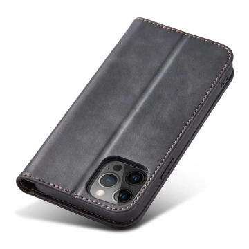 Magnet Fancy Case case for iPhone 12 Pro Max cover wallet for cards stand black