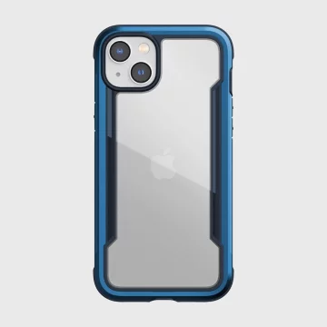 Raptic Shield Case for iPhone 14 blue armored case