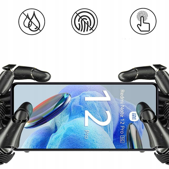 Hofi Glass PRO Panzerglas für Xiaomi Redmi Note 12 Pro 5G / Poco X5 Pro 5G Schwarz