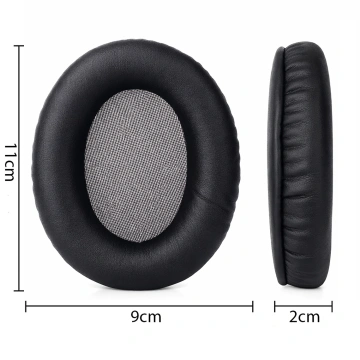 Alogy Earmuffs Ear Pads Pads for Bose QC35 QC25 QC15 QC2 AE2 Black