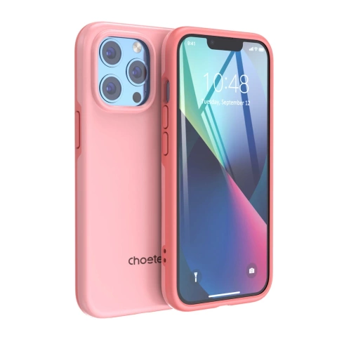 Чохол Choetech MFM Anti-drop Case Made For MagSafe для iPhone 13 Pro рожевий (PC0113-MFM-PK)