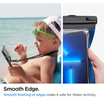 Spigen a601 universelle wasserdichte Hülle 2er-Pack schwarz
