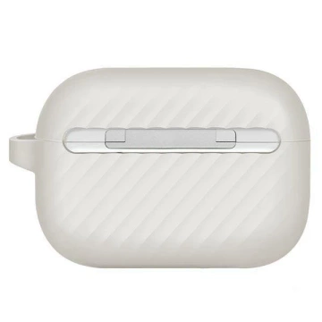 UNIQ Vencer protective case for AirPods Pro 2nd Gen. Silicone grey/chalk grey
