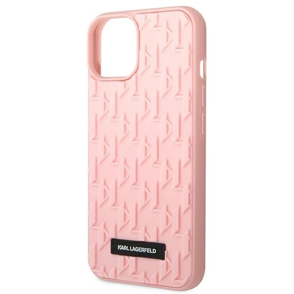 Etui Karl Lagerfeld KLHCP14MRUPKLPP für iPhone 14 Plus 6,7" Hardcase 3D Monogram