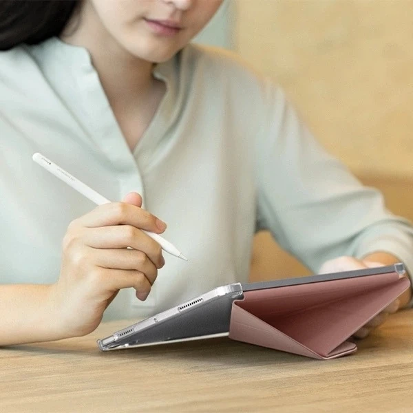 Etui Ochronne do iPad Air 13" (2024) UNIQ Camden Click Różowe