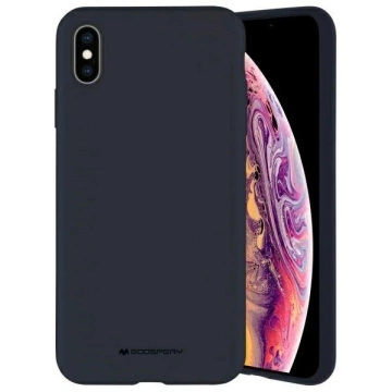 Mercury Silicone Phone Case for iPhone 13 Pro Max navy/navy