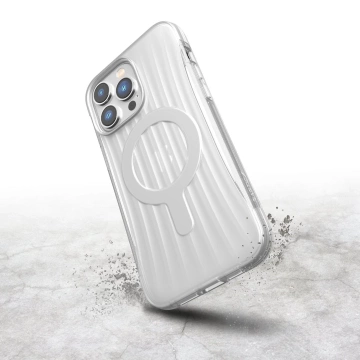 Raptic Clutch Built Case iPhone 14 Pro Max se zadním krytem MagSafe transparentní