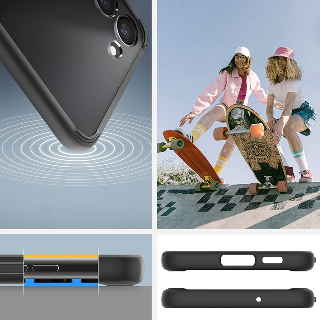 Захисний чохол Spigen Ultra Hybrid для Samsung Galaxy S23 Matte Black