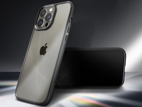 Etui obudowa case Spigen Ultra Hybrid do Apple iPhone 13 Pro Max Matte Black