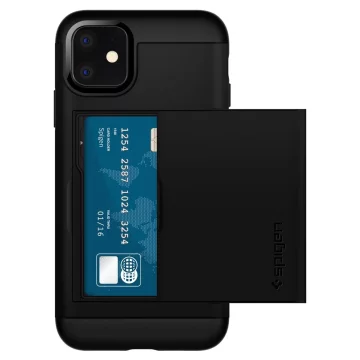 Spigen slim armor cs iphone 11 чорний