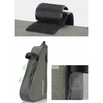 Rockbros AS-017 5L Rahmen-Fahrradtasche, wasserdicht, grün