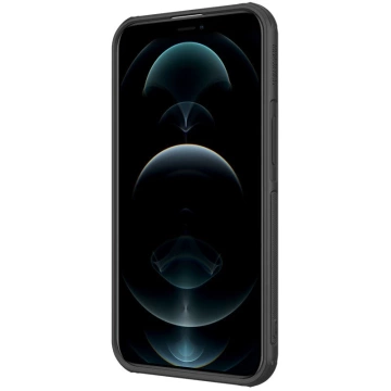 Nillkin Cyclops Case durable case with camera cover and foldable stand for iPhone 13 black