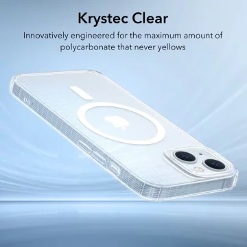 Esr krystec halolock magsafe iphone 14 plus klar