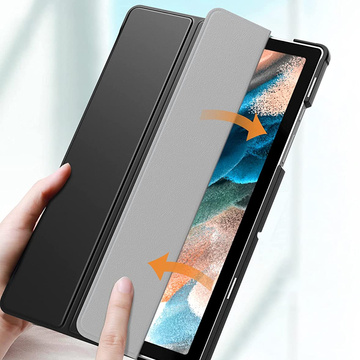Puzdro Alogy Book Cover pre Samsung Galaxy Tab A8 2021 SM-X200 / SM-X205 čierne