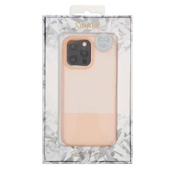 Silikónový kryt Kingxbar Plain Series pre iPhone 13 Pro ružový