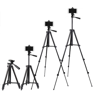 Univerzální stativ Alogy Tripod držák telefonu 1/4 stojan pro kamery GoPro s dálkovým ovládáním Bluetooth, pouzdro Black