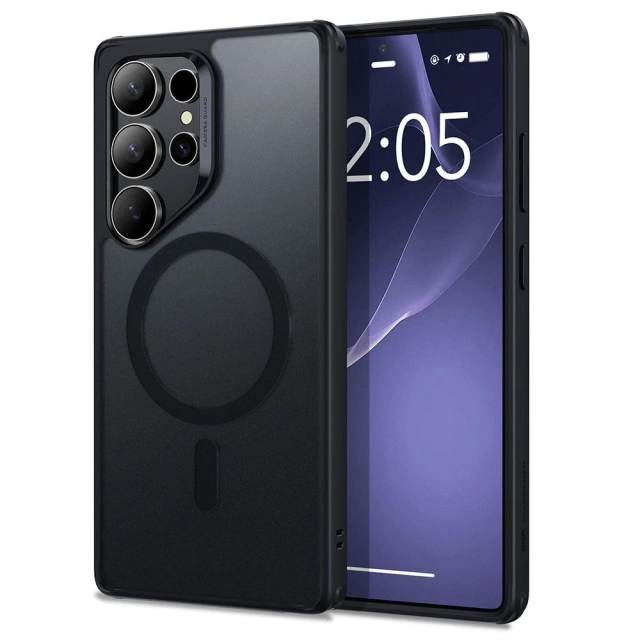 Kryt Samsung Galaxy S25 Ultra matný čierny ESR Classic Hybrid HaloLock MagSafe