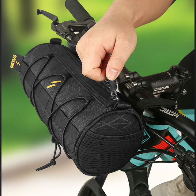 Alogy Bike Bag Wheel Bar Bicycle Pannier Waterproof Bike Pouch 2.5L Black