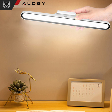 Lamp Alogy Magnetic LED Light magnetická podskříňková LED pásková lampa osvětlení nábytku na zeď s magnetem do kuchyně šatní skříň Bílá
