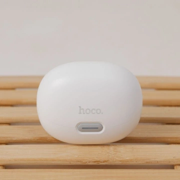 Bezdrátová sluchátka do uší Hoco EW203 TWS bílá s pouzdrem