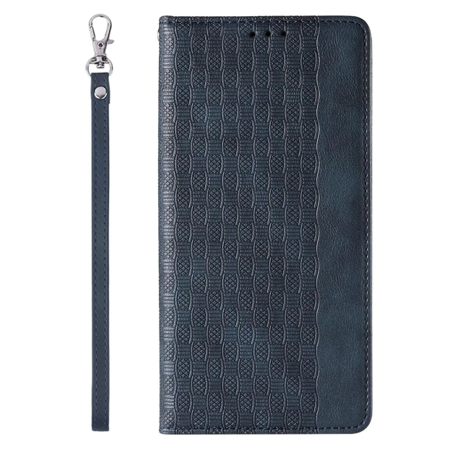 Magnet Strap Case Case pro iPhone 12 Pro Max Pouch Wallet Mini Lanyard Pendant Blue