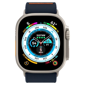 Pasek Spigen Fit Lite Ultra pro Apple Watch 4 / 5 / 6 / 7 / 8 / se / ultra (42 / 44 / 45 / 49 mm) Navy