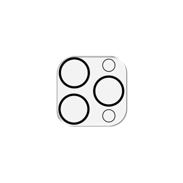 Kryt objektivu pro Apple iPhone 15 Pro/15 Pro Max - 3mk Lens Pro Full Cover
