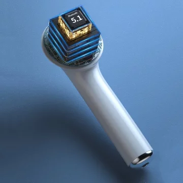 WK Design bezdrôtové Bluetooth slúchadlá do uší TWS biele (T3 biele)