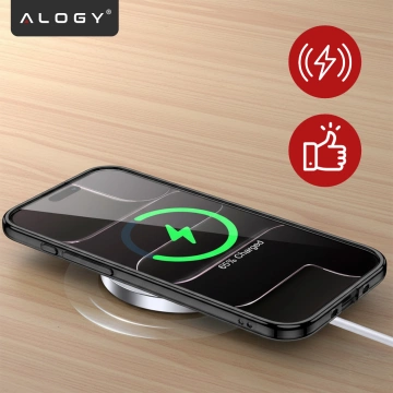 Apple iPhone 17 Air Case – Matte MagSafe Cover with Lens Protection, Slim and Scratch-Resistant, Perfect Fit – Alogy Skinny MatteCase™ Black